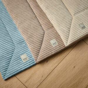 Hundekissen-Plaid-ammifordogs-Cord-mint-taupe-creme