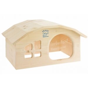 Resch Wichtelhaus aus Fichtenholz für Meerschweinchen und Kaninchen Kaninchen