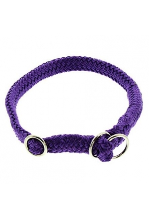 Dinoleine Halsband 11 mm aus Polyesterseil für Hunde, lila Dinoleine Halsband 11 mm aus Polyesterseil für Hunde, lila