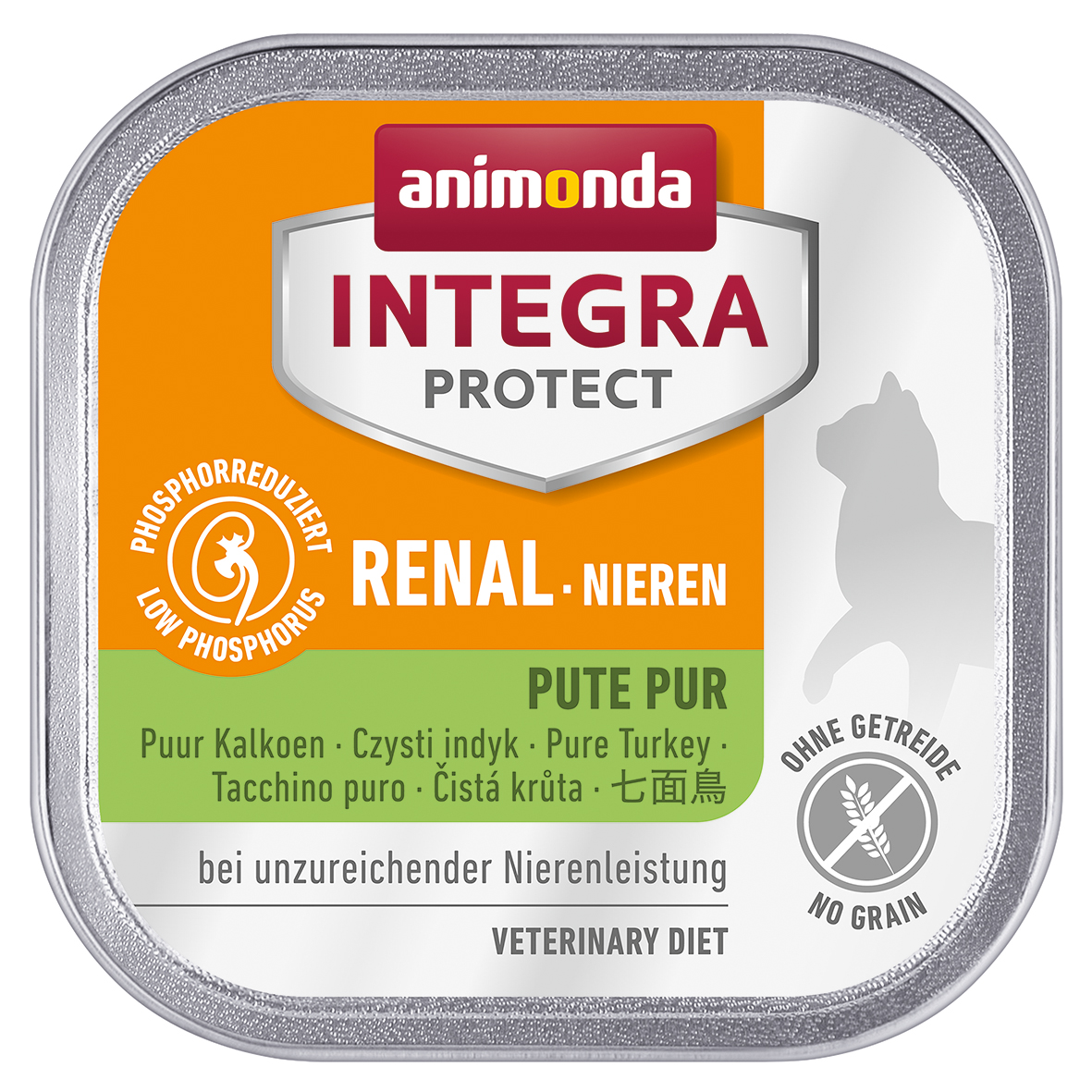 Animonda Integra Protect Renal mit Pute, Katzen-Nassfutter, 16× 100 g Animonda Integra Protect Renal mit Pute, Katzen-Nassfutter, 16× 100 g
