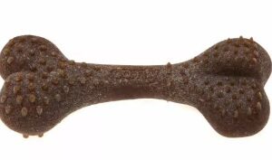 Ecomfy Woody Eco Dental Bone Kauknochen für Hunde, braun