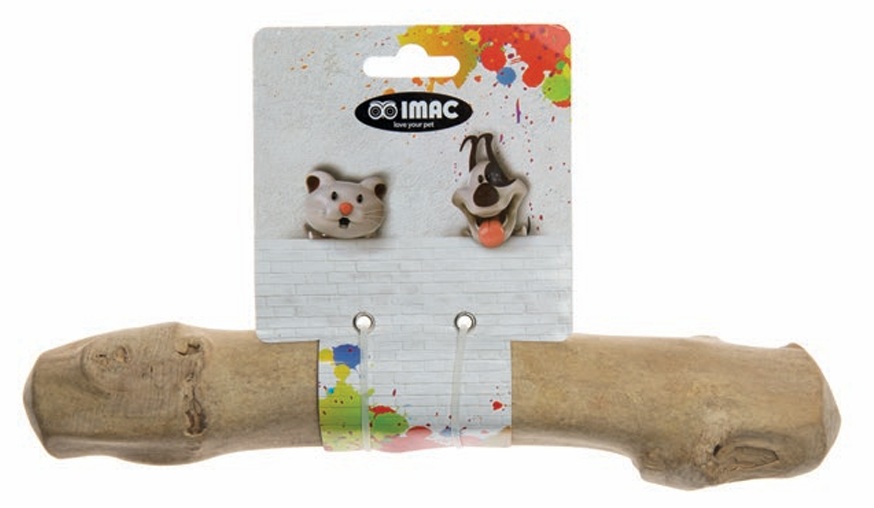 IMAC Java-Knochen aus Kaffeebaumholz für Hunde, gross, 25 × 3 cm IMAC Java-Knochen aus Kaffeebaumholz für Hunde, gross, 25 × 3 cm