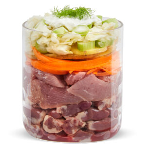Terra Canis First Aid Schonkost Huhn mit Karotte, Fenchel, Hüttenkäse & Kamille, Hunde-Nassfutter, 400 g