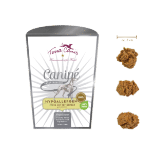 Terra Canis Canipé Knusperkugeln Hypoallergen Pferd mit Topinambur, Hundesnack, 200 g