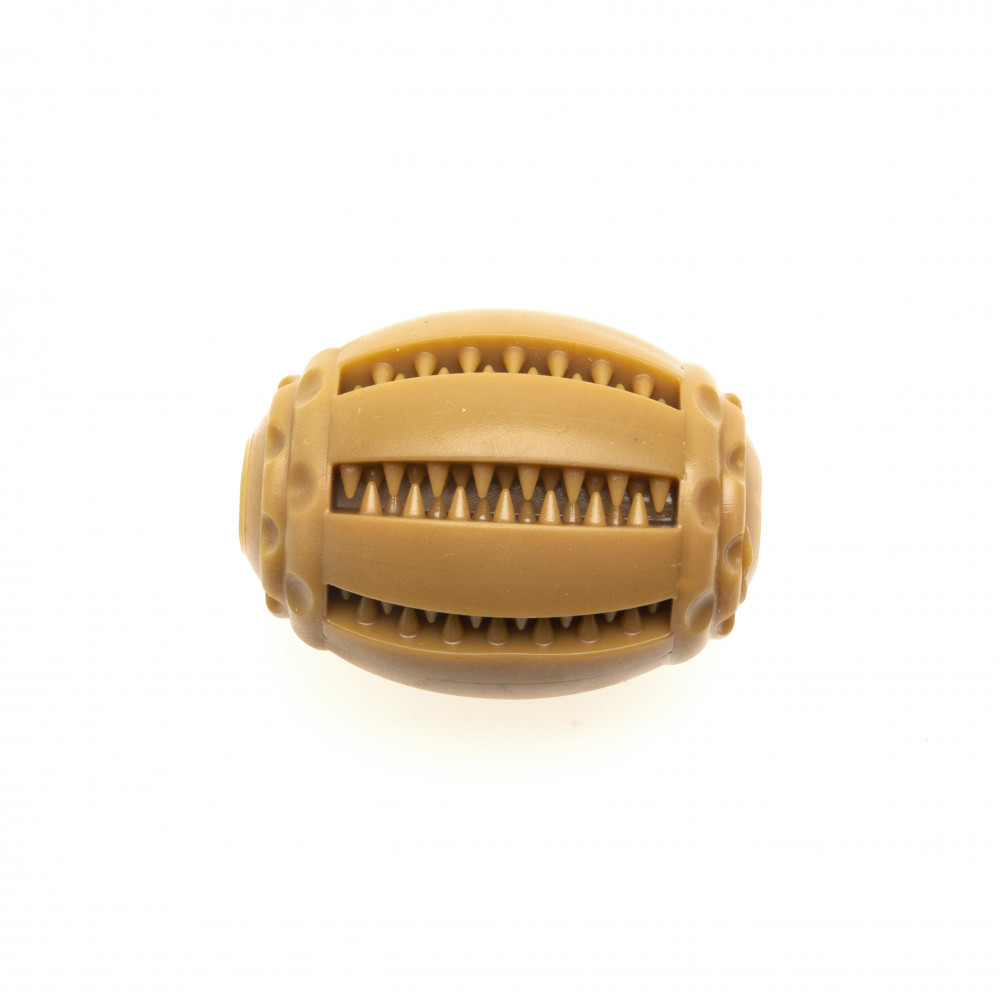 Ecomfy Meaty Mix Eco Snacky Rugby Snackspielzeug für Hunde, Ansicht 3 Ecomfy Meaty Mix Eco Snacky Rugby Snackspielzeug für Hunde, Ansicht 3